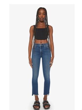 90. MOTHER THE INSIDER CROP STEP FRAY Size 26